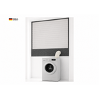 CoolFrech® patentierte Fensterabdichtung 30 cm-249 cm für mobile Klimaanlage mit Abluftschlauch und Ablufttrockner – auch für Türen – schnelle Montage ohne Bohren/Kleben – Klimageräte-Abdichtung
