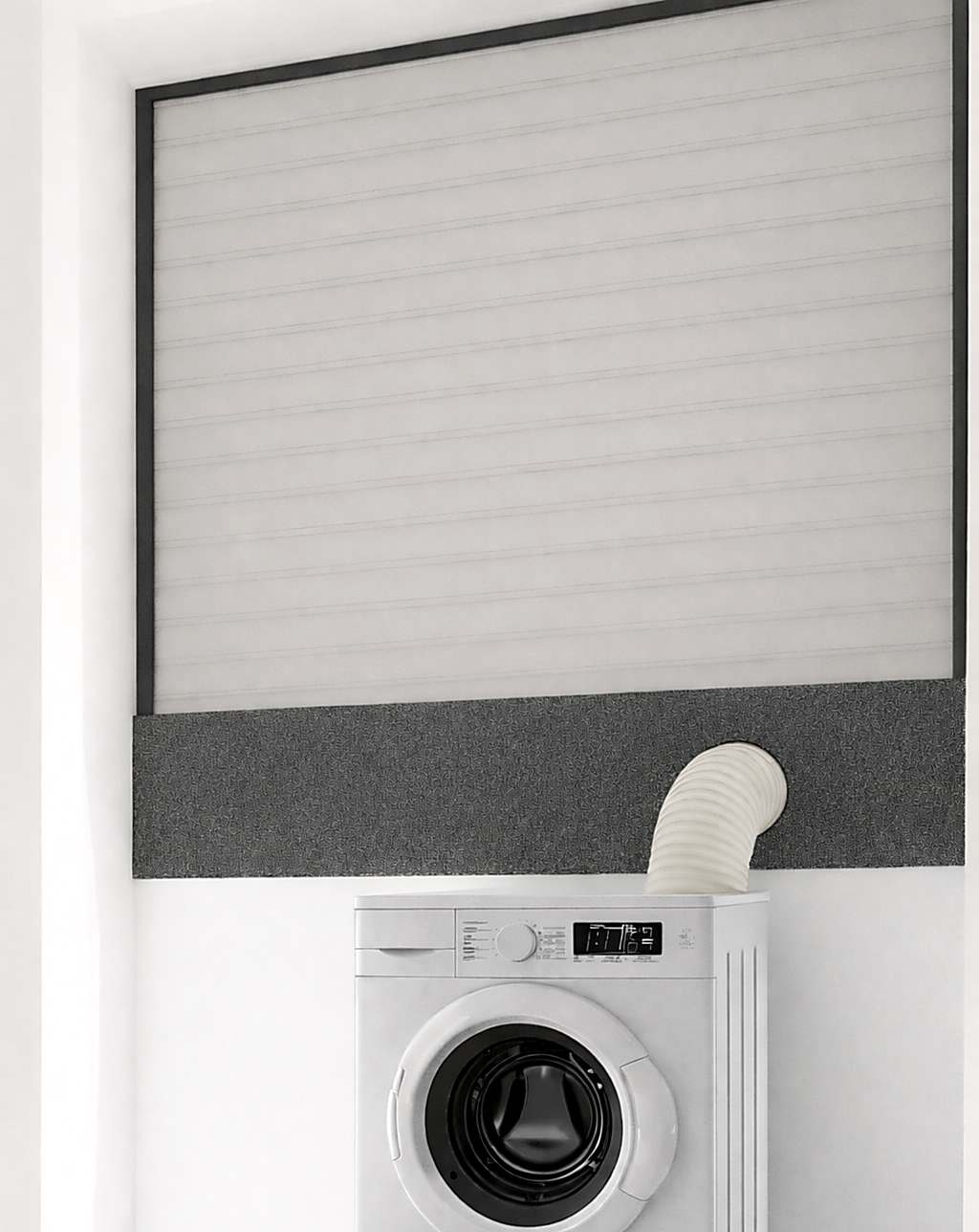 CoolFrech® Fensterabdichtung mobile Klimaanlage und Ablufttrockner - Schnelle Montage (30-184 cm)