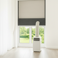 CoolFrech® Fensterabdichtung mobile Klimaanlage und Ablufttrockner - Schnelle Montage (30-184 cm)