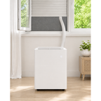 CoolFrech® patentierte Fensterabdichtung 30 cm-249 cm für mobile Split-Klimaanlagen – Kompatibel mit Midea PortaSplit, Climia, Evolar, Eurom, Trotec, Remko – auch für Türen – schnelle Montage ohne Bohren/Kleben – Klimageräte-Abdichtung